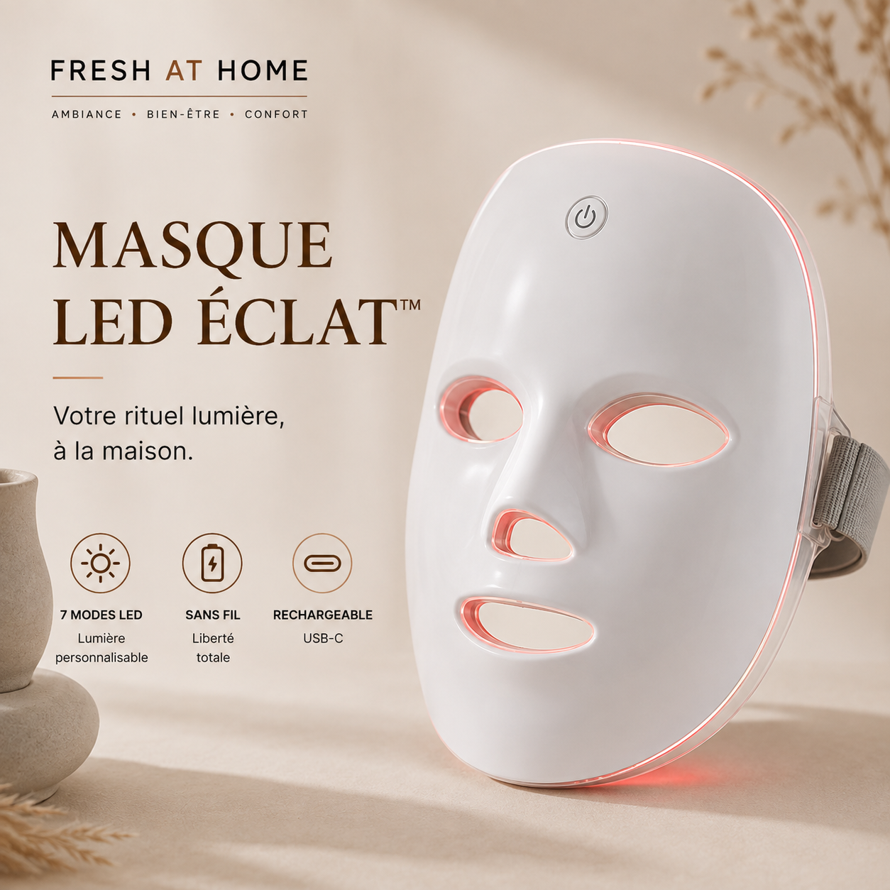Masque LED Éclat™