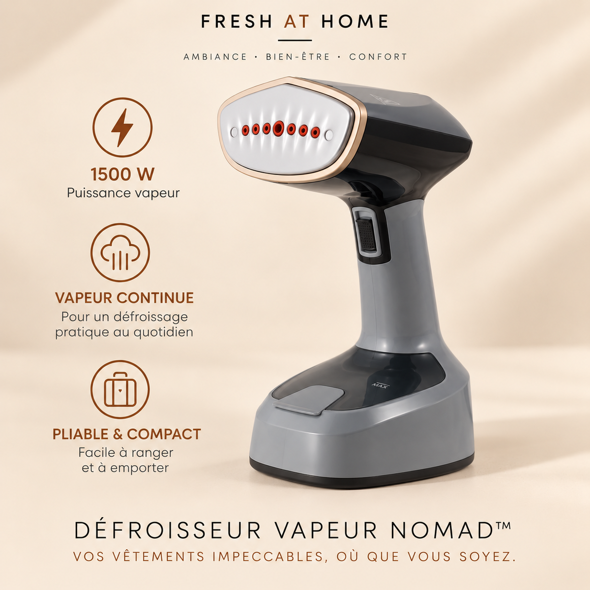 Défroisseur Vapeur Nomad™